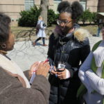 mentors Dorine Bethea and Lisa Shepherd wCayla Cade